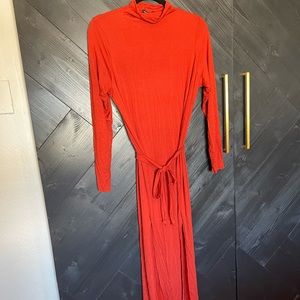 Rust nasty gal dress